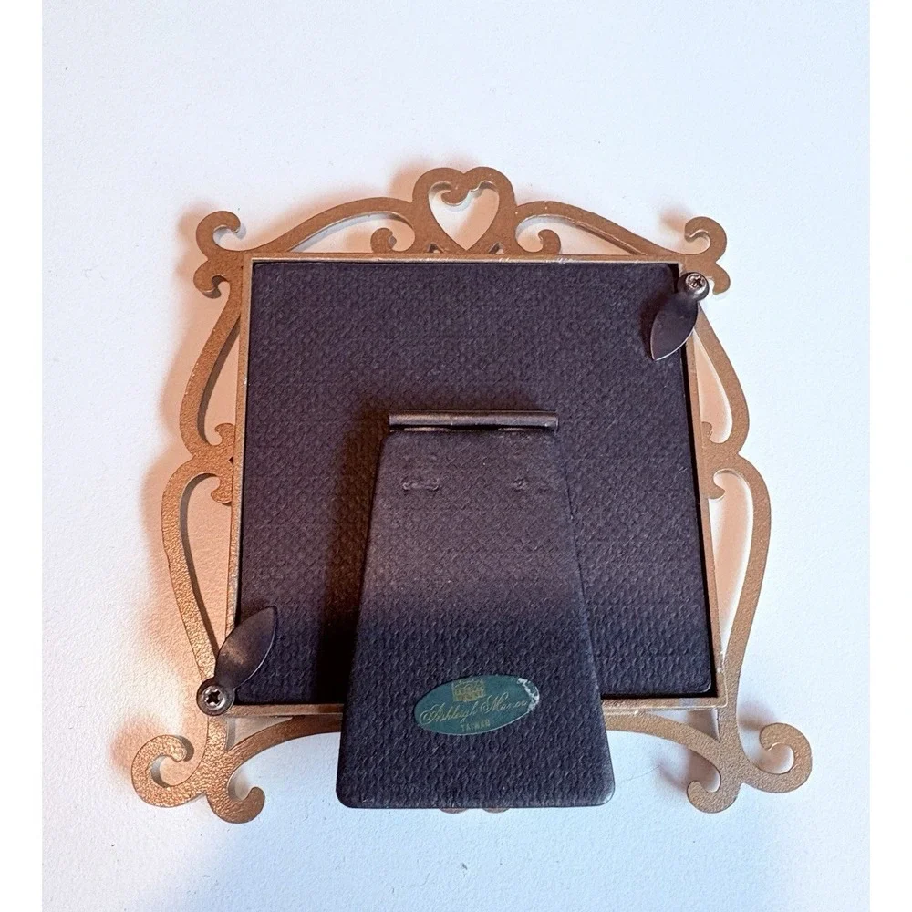 Gold Ornate Heart Picture Frame - 3 x 3 in